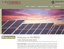 Tablet Screenshot of hybridbh.com